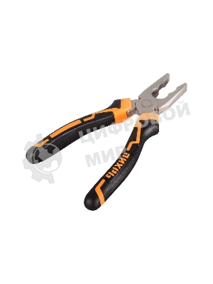 Плоскогубцы Вихрь 200 мм., никелированные, двухкомпонентные рукоятки