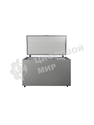 Морозильный ларь Kraft BD(W)-460SRX серебристый, 422л