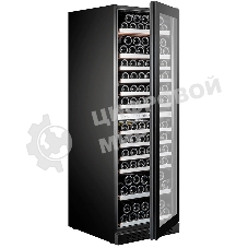 Винный шкаф Temptech ST180DRB-24 черный, 418 л, 2 отсека, 159 бут., класс G