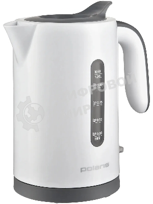 Чайник электрический Polaris PWK 1220C Water Way Pro 1.2 л, 2200 Вт, белый корпус: пластик (PWK 1220C)