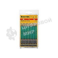 Биты профессиональные KRAFTOOL (PH2, 100 мм, 10 шт.)