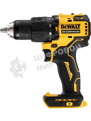 Дрель-шуруповерт DeWalt DCD709D2T, 18 В, 2 Ач, 65 Нм, бесщеточный