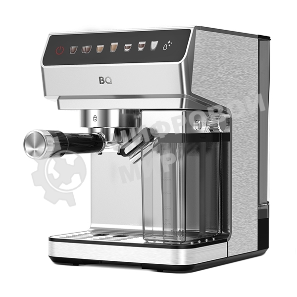 Кофеварка рожковая BQ CM7004 стальной, исп. кофе - молотый, 1,6 л, 1450 Вт, 20 бар