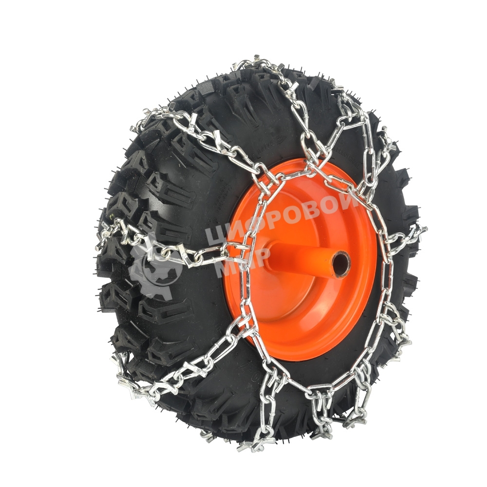 Цепи CS 14 на колеса снегоуборщика 14 дюймов(комплект 2 шт) в кейсе