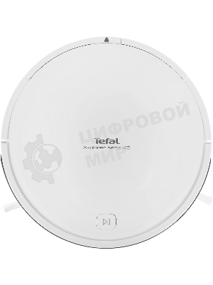 Робот-пылесос Tefal RG8227WH белый, 2200 мА·ч Li-Ion, уборка сухая, пылесборник контейнер 0.44 л