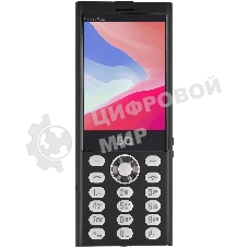 Мобильный телефон BQ 3598 Barrel XXL черный/серебристый