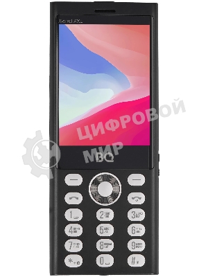 Мобильный телефон BQ 3598 Barrel XXL черный/серебристый