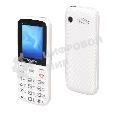 Мобильный телефон Maxvi B241 белый