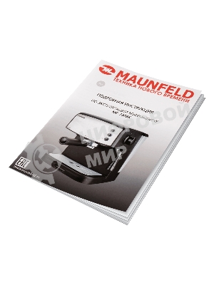 Кофеварка рожковая Maunfeld MF-734BK черный, исп. кофе - молотый/чалды, 1.5 л, 850 Вт, 15 бар