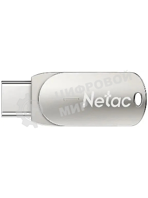 Флешка USB Netac U785C (NT03U785C-016G-32PN), 16Gb, USB3.0/TypeC, R/W 110/45, серебристый