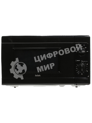 Микроволновая печь BBK 20MWS-709M/B черный, 20 л, 700 Вт, переключатели - поворотный механизм
