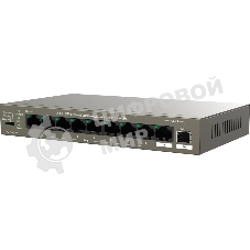 Коммутатор IP-COM G1110PF-8-102W, 8×1 Гбит/с PoE+ + 1×1 Гбит/с Uplink + 1×1 Гбит/с SFP, неуправляемый