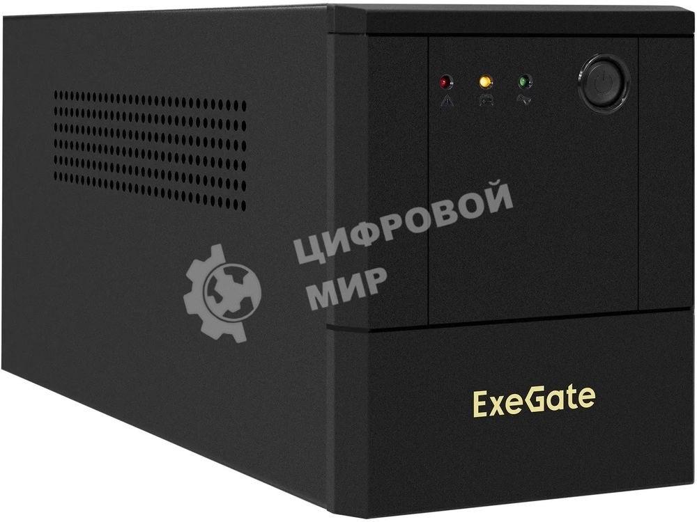 Источник бесперебойного питания ExeGate Power NB-2000.LED.AVR.4SH / 2000 ВА / 1200 Вт / 4 x CEE 7 (евророзетка)