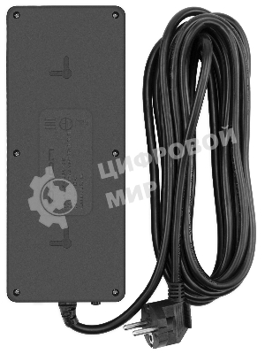 Сетевой фильтр Ippon BK-8-EU-5-16-B 5м (8 розеток) черный (коробка)