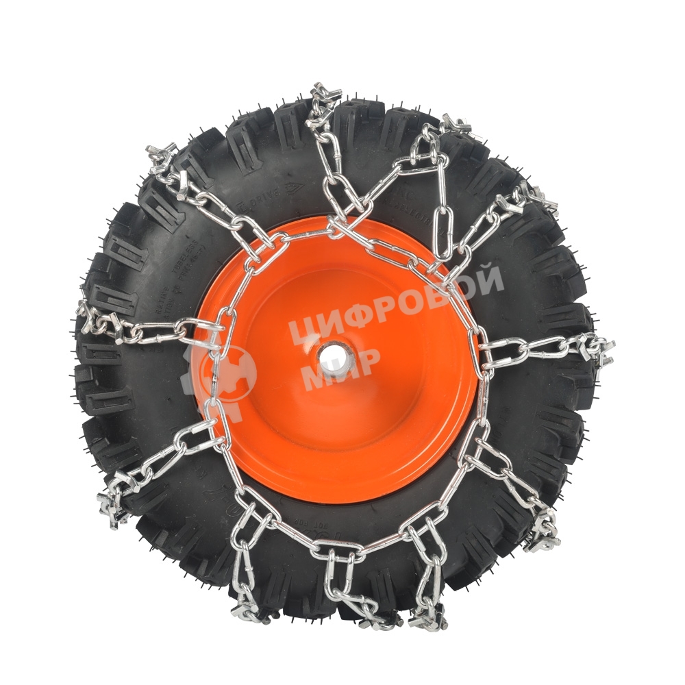 Цепи CS 14 на колеса снегоуборщика 14 дюймов(комплект 2 шт) в кейсе