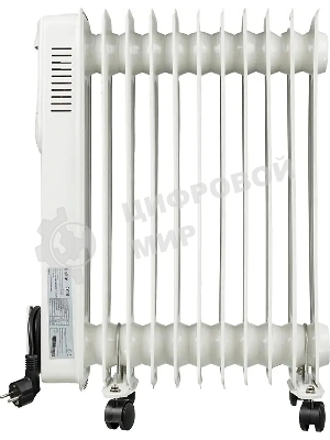 Обогреватель масляный Ballu Comfort BOH/CM-11WDN (11 секций) белый, 2200 Вт, 27 м2, термостат