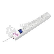 Фильтр-удл. Power Cube PC 0.5м 6р, бел. 16А/3,5кВт SPG6-16-0,5M