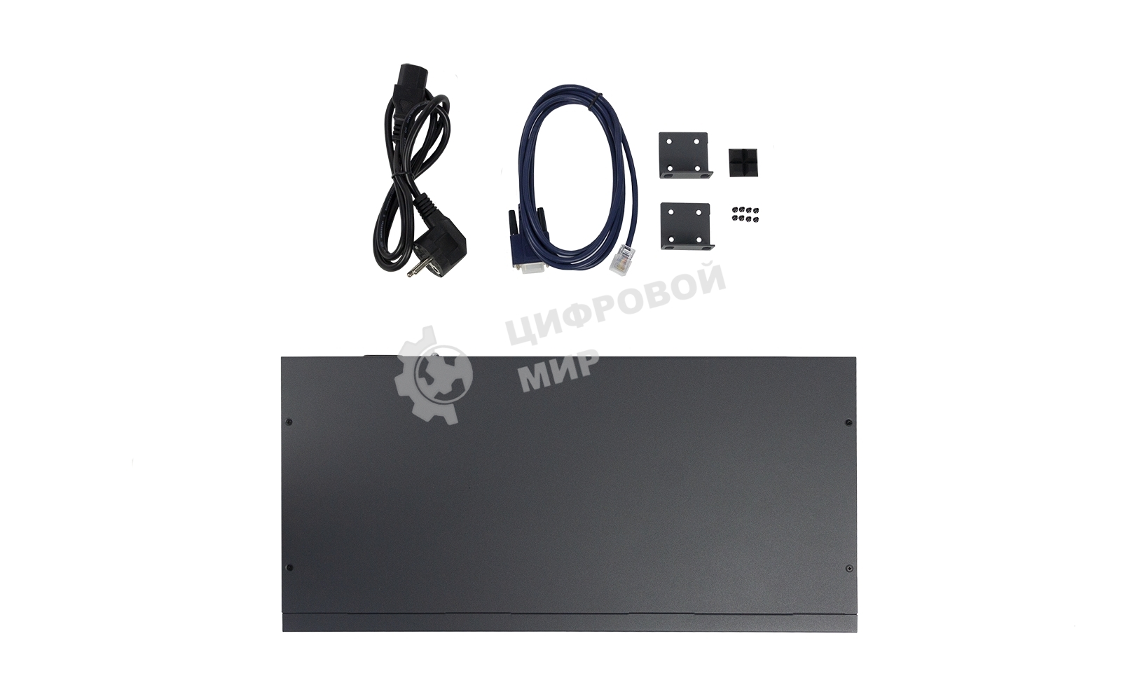 Коммутатор ORIGO Managed L3 Switch 24x1000Base-T PoE, 4x10Gbase-X SFP+, PoE Budget 370W, RJ45 Console, 19