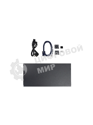 Коммутатор ORIGO Managed L3 Switch 24x1000Base-T PoE, 4x10Gbase-X SFP+, PoE Budget 370W, RJ45 Console, 19