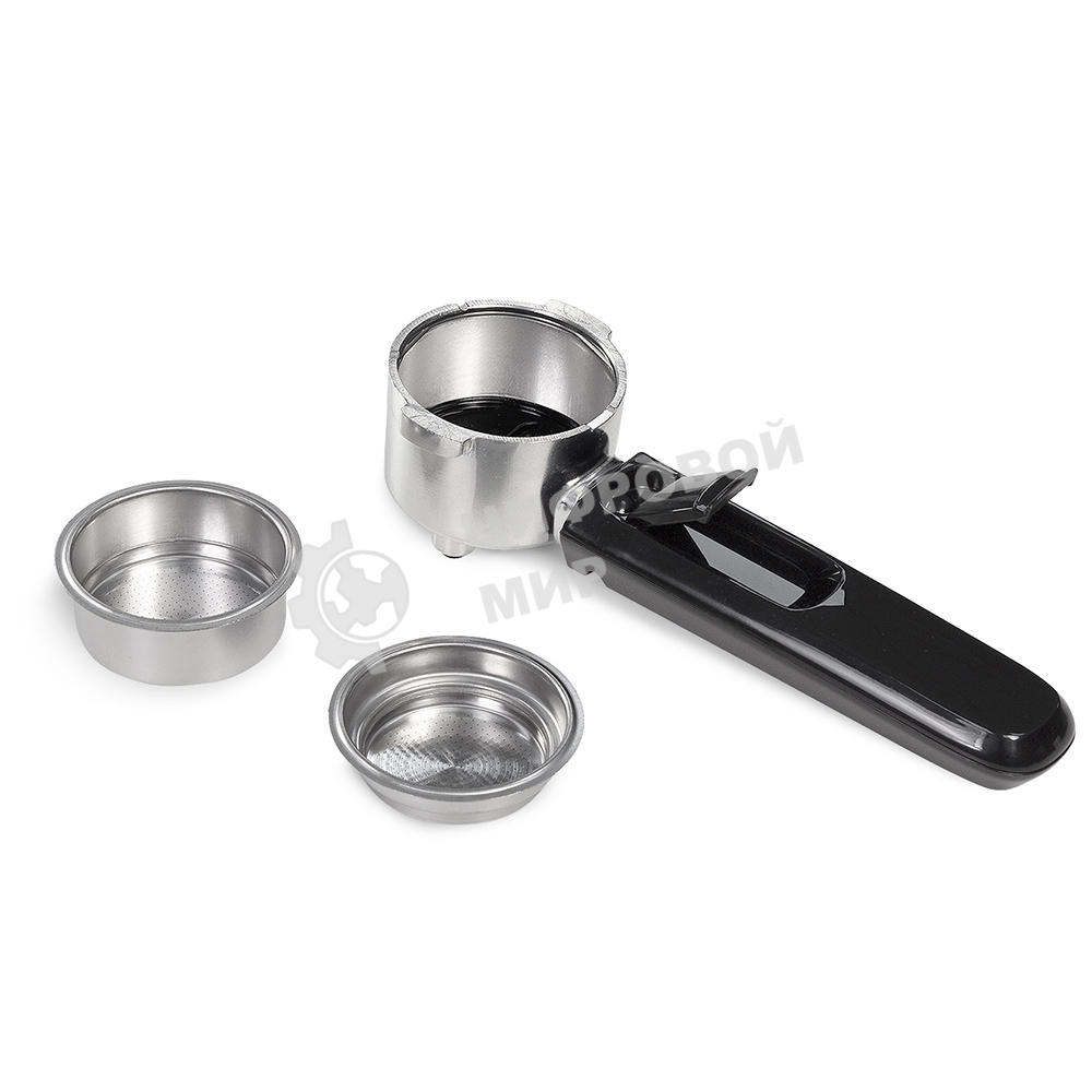 Кофеварка рожковая Zigmund & Shtain ZCM-887 черный/стальной, исп. кофе - молотый, 1.4 л. 1500 Вт, 20 бар