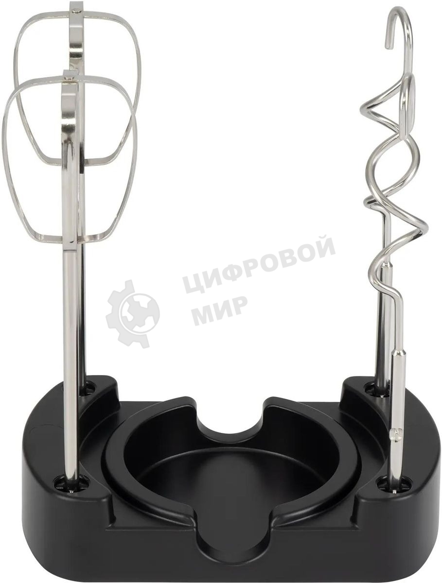 Миксер ручной Rondell RDE-1354 800 Вт, черный/серебристый