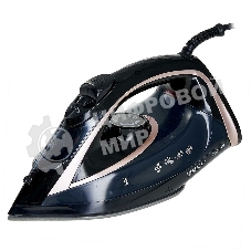 Утюг Delta Lux DE-3001 черный/бронзовым, 2000 Вт, 20±5 г/мин, 130 г/мин, 320 мл