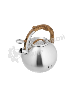 Чайник для плиты Lara LR00-82 4.5 л индукционное дно, свисток с кноп. механизмом, ручка нейлон