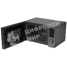 Микроволновая печь Gorenje MO20A3T4 серый/черный, 20 л, 700 Вт, переключатели - поворотный механизм