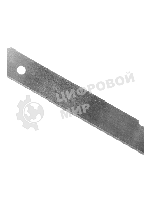 Лезвия Denzel 18 мм, нерж. сталь 440, 0,5 мм, 5 шт.