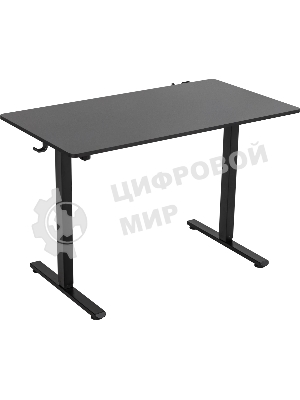 Стол игровой Defender Pulse черн, 110x60, высота 70-115 см 1