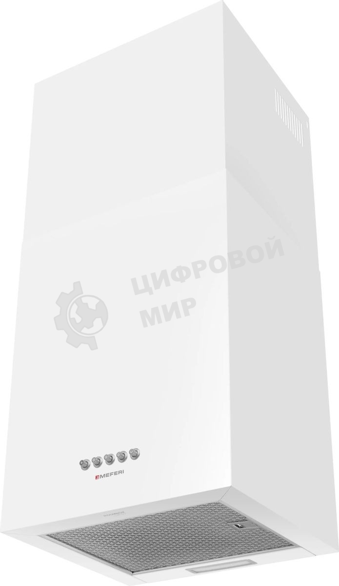 Вытяжка наклонная пристенная Meferi AIRBOX60WH LIGHT