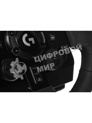 Руль Logitech G923 10кноп. (с педалями) черный