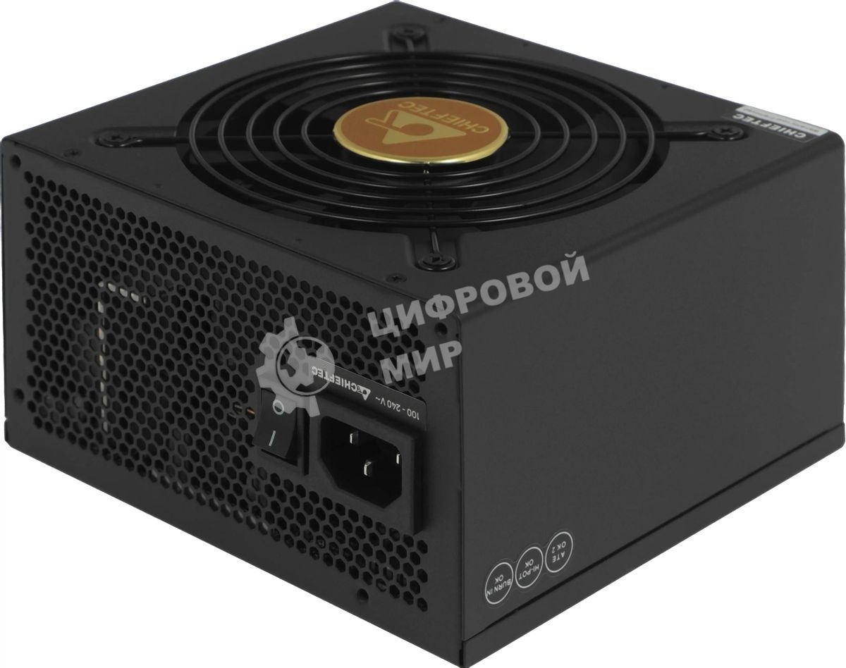 Блок питания Chieftec Polaris PPS-750FC, 750Вт, 80 PLUS Gold, 120мм, модульный, черный