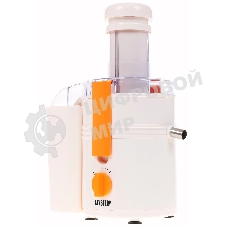 Соковыжималка Mystery MJE-1901 белый, центробежная, 900 Вт, 900 мл, механическое