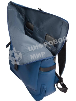 Рюкзак Piquadro Corner 2.0 CA6291C2OW/AV роллтоп серо-голубой полиуретан