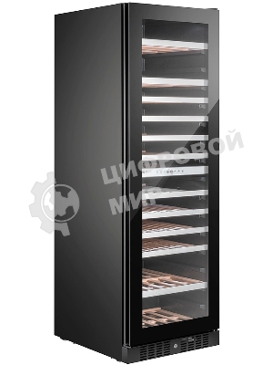 Винный шкаф Temptech ST180DRB-24 черный, 418 л, 2 отсека, 159 бут., класс G