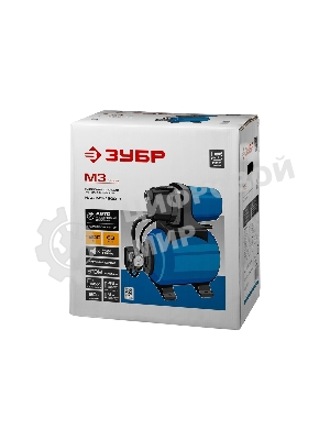 Станция насосная ЗУБР НАС-М3-1200-Ч 1200Вт 3780л/ч 35С чистая вода