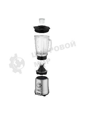 Блендер стационарный Rondell RDE-1253 1200 Вт, стальной