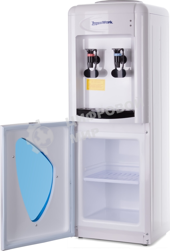 Кулер Aqua Work 0.7LR напольный, компрессорный белый