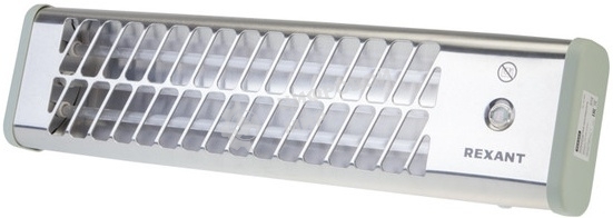 Обогреватель инфракрасный панельный Rexant серый, кварцевый, 1500 Вт, 20 м2, 3 режима обогрева