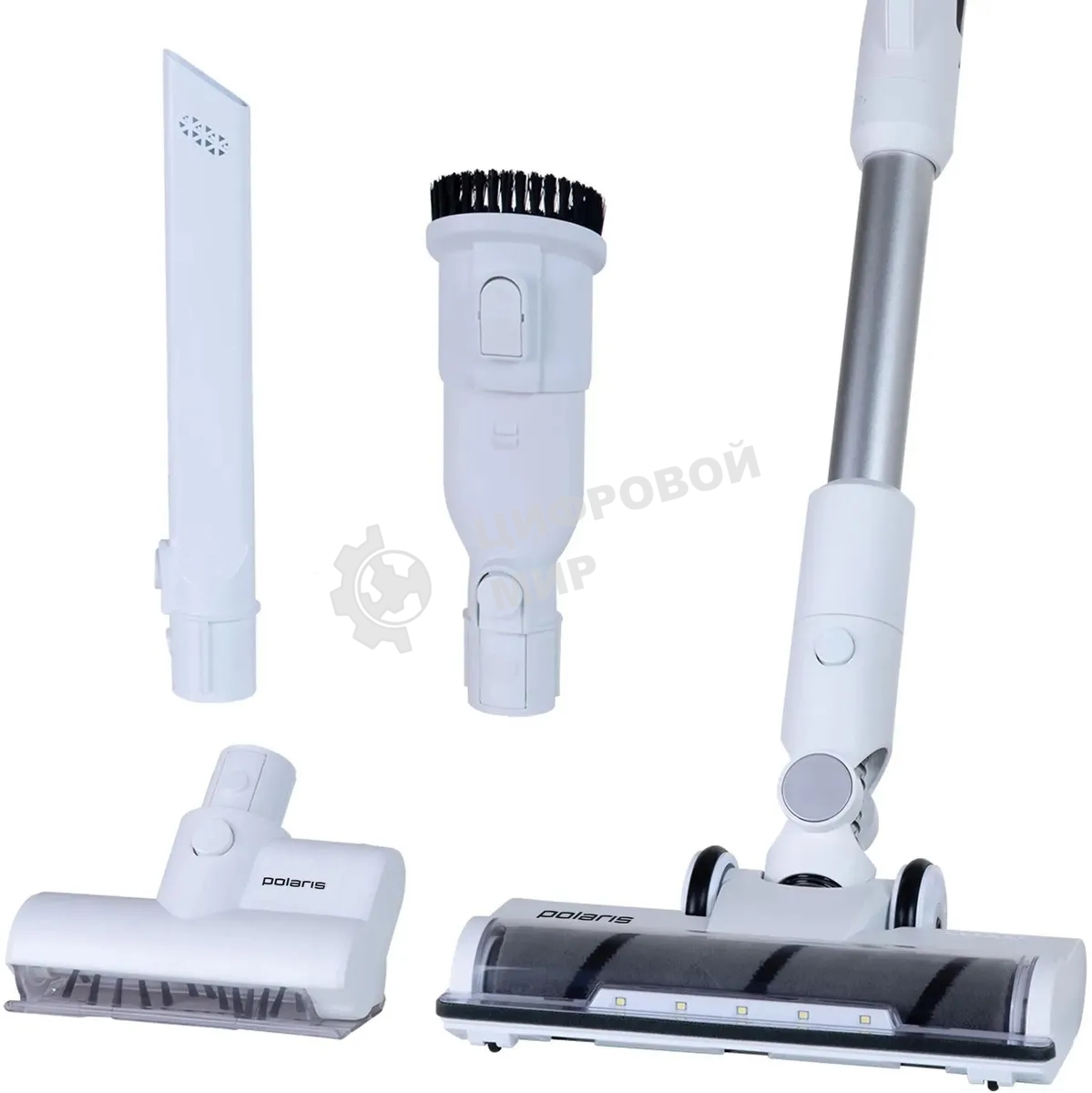 Пылесос вертикальный Polaris PVCS 3060 100Вт белый