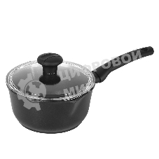 Ковш Maunfeld OSVALD MF15SVLD15SP универсальный из литого алюминия со стеклянной крышкой, 1,5 л