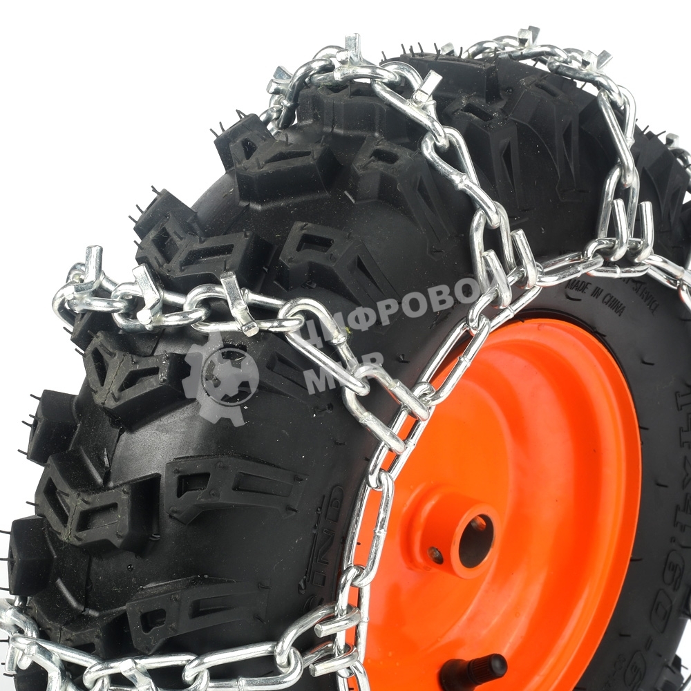 Цепи CS 14 на колеса снегоуборщика 14 дюймов(комплект 2 шт) в кейсе