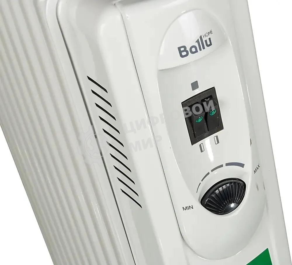 Обогреватель масляный Ballu Comfort BOH/CM-11WDN (11 секций) белый, 2200 Вт, 27 м2, термостат