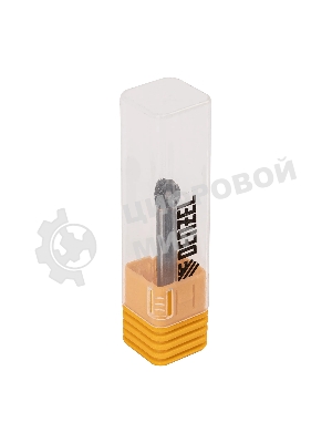 Борфреза по металлу Denzel твердосплавная, шарообразная, тип-D, 8 мм