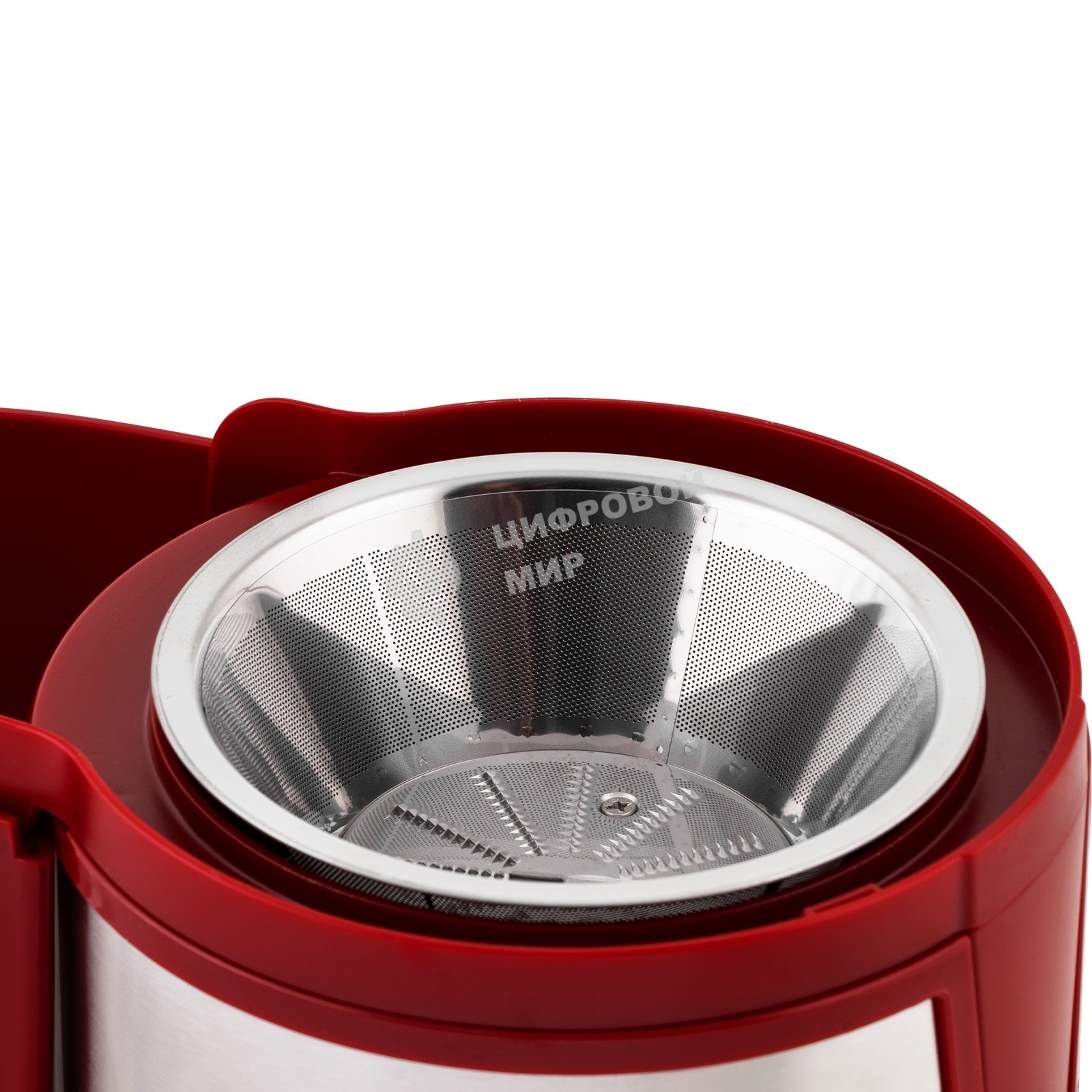 Соковыжималка центробежная Galaxy Line GL 0816 850 Вт рез.сок.:550мл. красный/серебристый