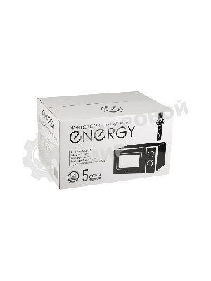 Микроволновая печь Energy EMW-20705 черный, 20 л, 700 Вт, переключатели - поворотный механизм