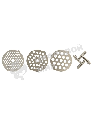 Мясорубка электрическая DELTA LUX DE-602M черный, 3600 Вт, 2.5 кг/мин, реверс, защита от перегрузки, насадки - 5