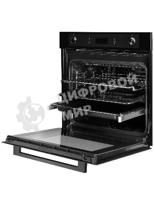 Встраиваемый духовой шкаф Kuppersberg HM 639 Black 60 см, 70 л, 9 режимов, гидролизная очистка, черный