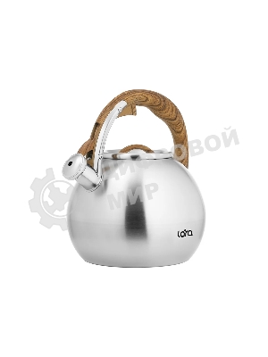 Чайник для плиты Lara LR00-82 4.5 л индукционное дно, свисток с кноп. механизмом, ручка нейлон